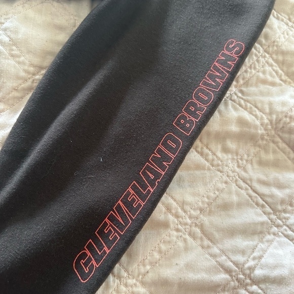 Official NFL Cleveland Browns Hoodie Child Size 10/12 - Picture 4 of 7